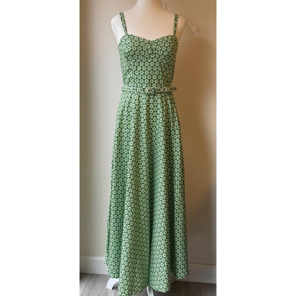 Antonio Melani x Style by Simkins Margo Maxi Dress 10 Green Wedding Guest Party